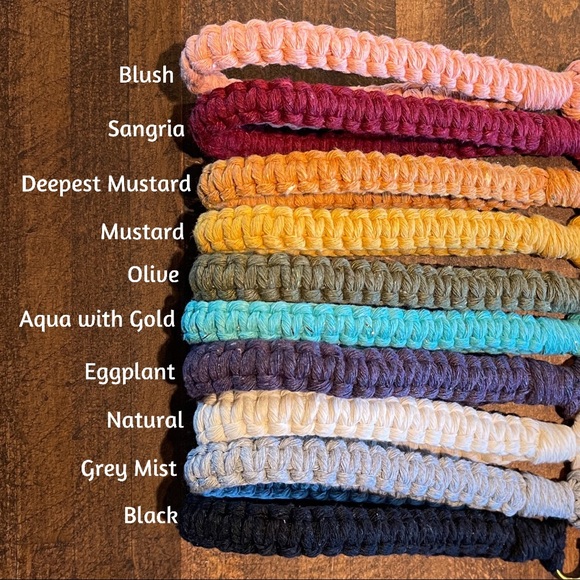 Macrame wristlet keychains - Picture 4 of 11